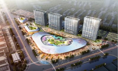 62臺定制載貨電梯！快意為華中羽絨服智慧產業(yè)園“梯”速增效